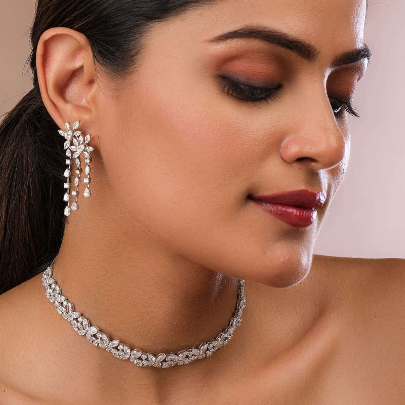 Floral Cascade Earrings