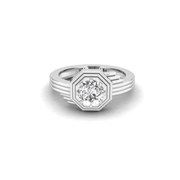 Solitaire Architect Ring