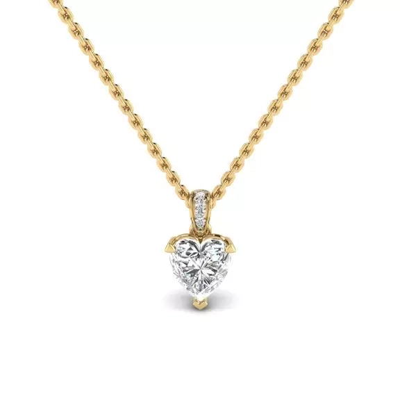 Classic Solitaire Pendant
