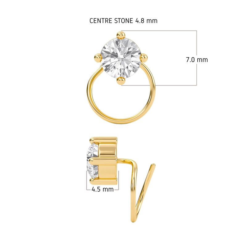 0.4 ct. Nose Pin