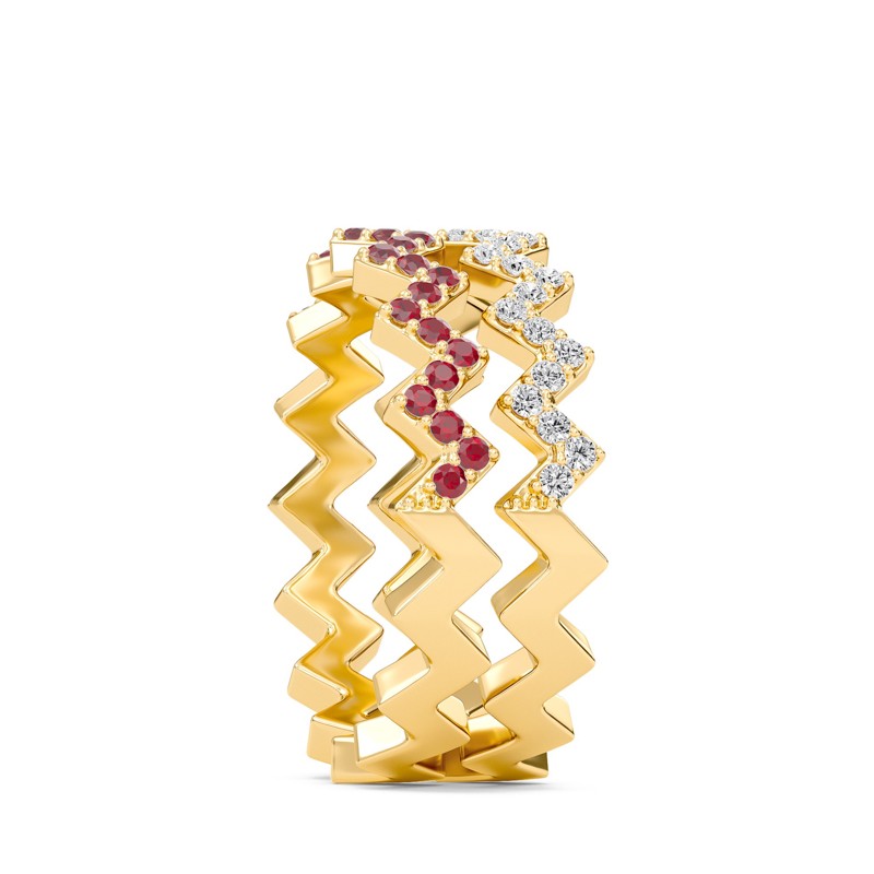 Duet Row Ruby Band