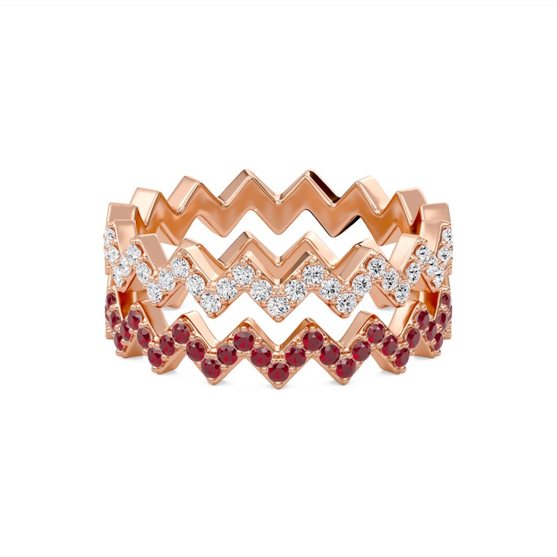 Duet Row Ruby Band