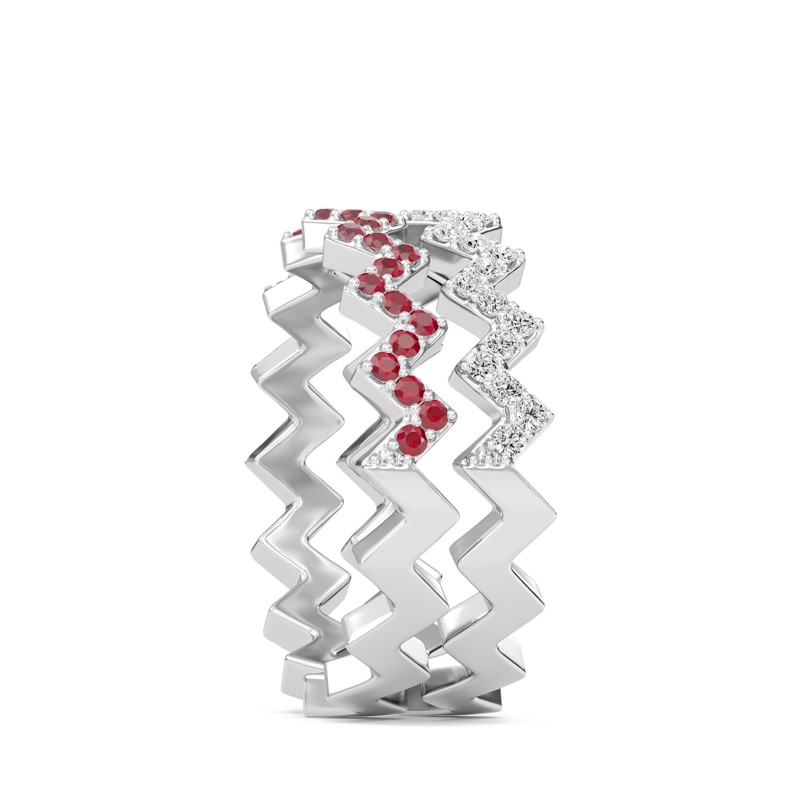 Duet Row Ruby Band