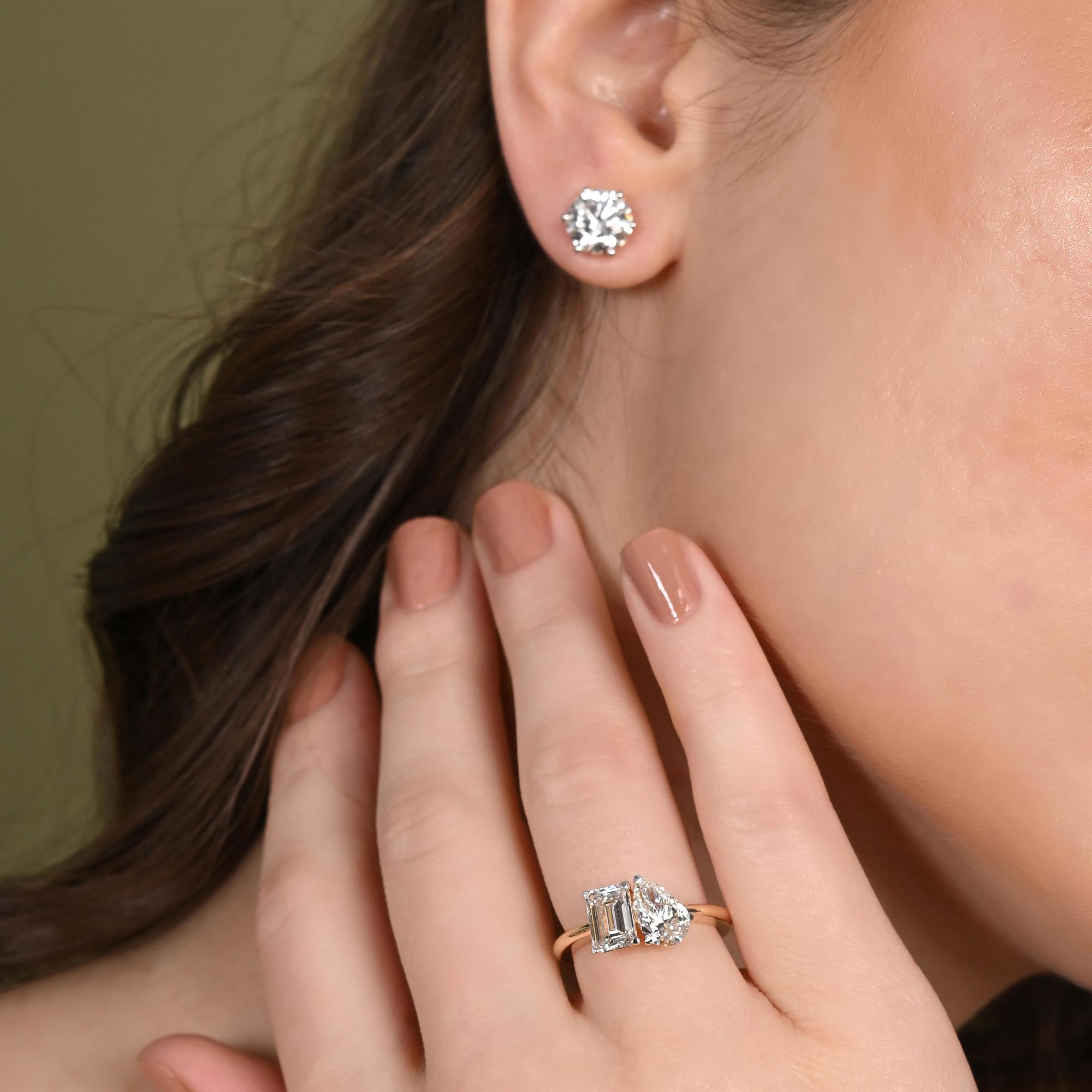 Pear Emra Toi-Et-Moi Ring