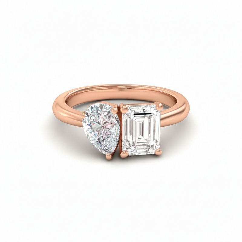 Pear Emra Toi-Et-Moi Ring