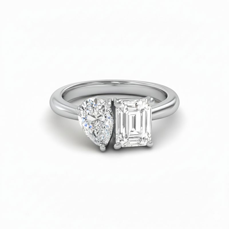 Pear Emra Toi-Et-Moi Ring