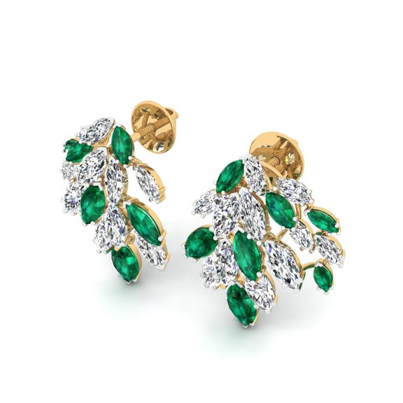Brilliant Cascade Earrings