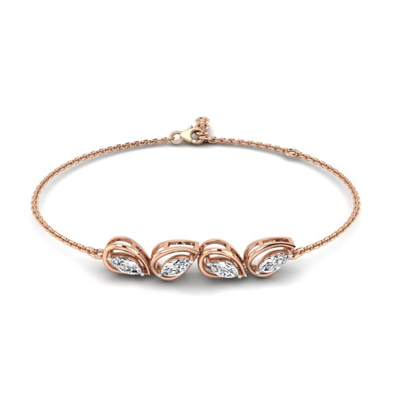 Floating Marquise Bracelet