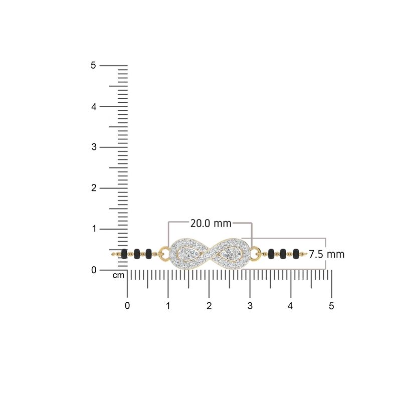 Infinity Mangalsutra Bracelet