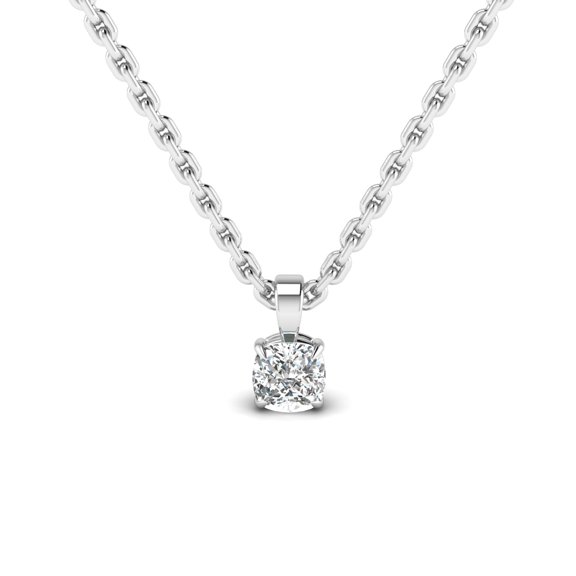  Cushion Diamond Pendant
