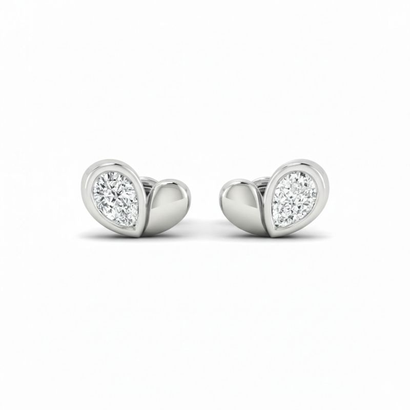 Pear Diamond Studs