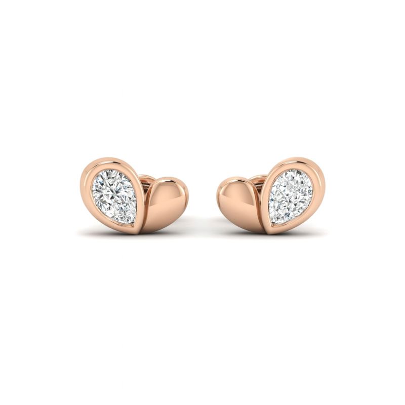 Pear Diamond Studs