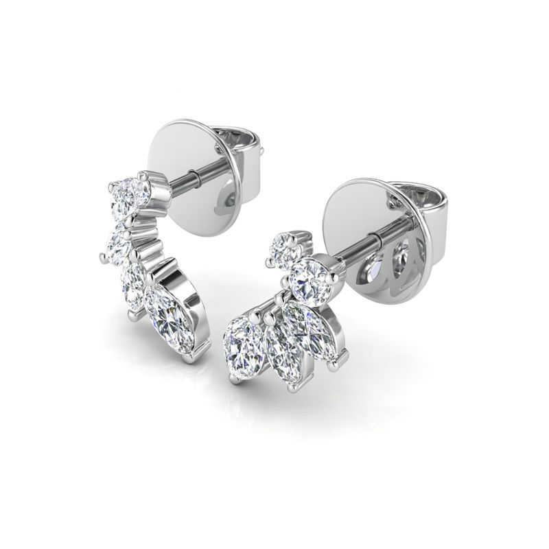 Marquise Climber Earrings
