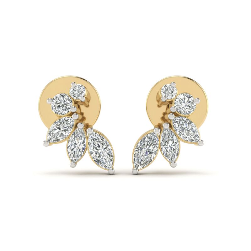 Marquise Climber Earrings
