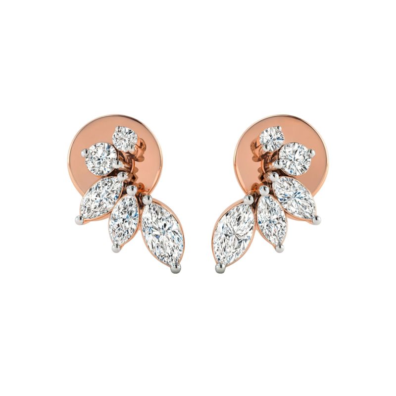 Marquise Climber Earrings