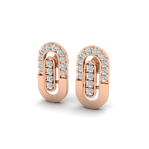 Accented Frame Earrings