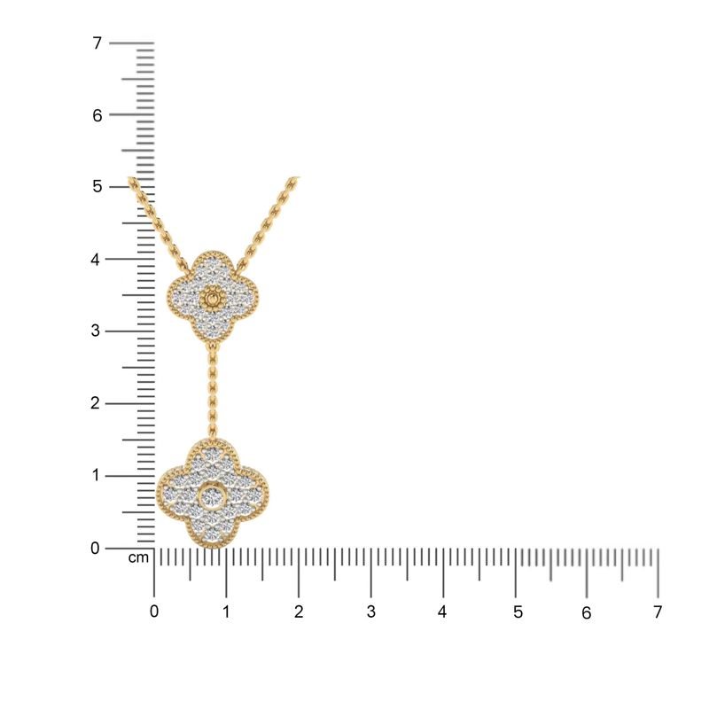 Blossom Clover Duo Pendant