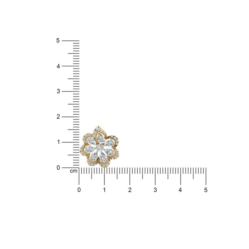 Radiant Bloom Stud Earrings