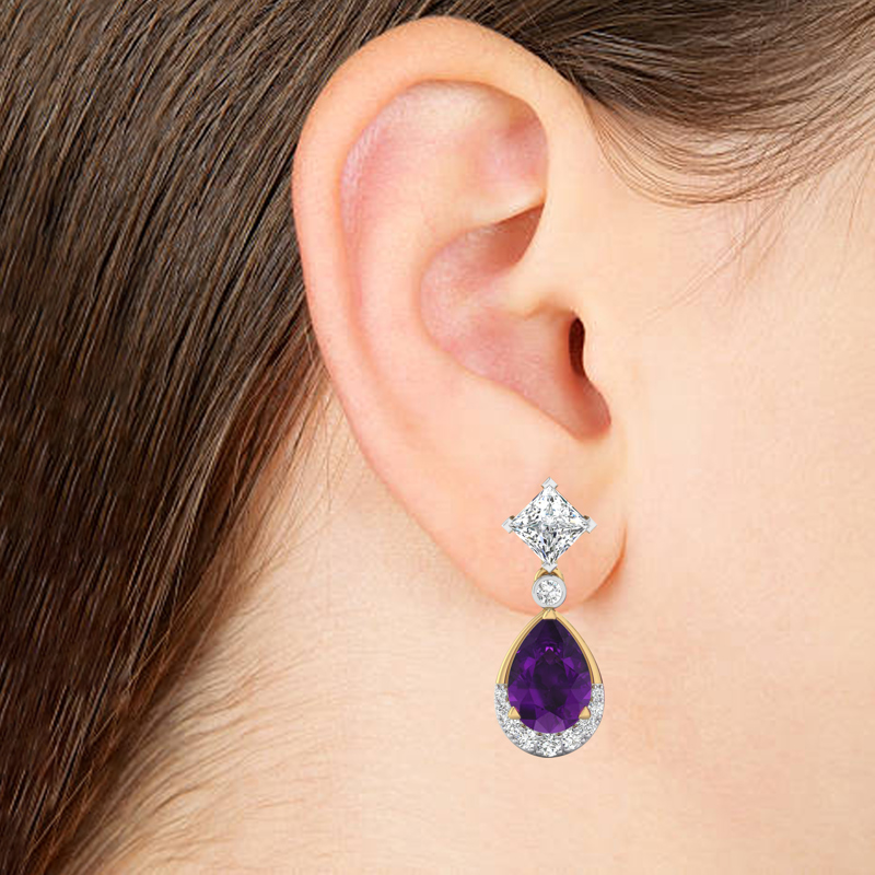 Amethyst Elegance Earrings