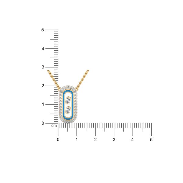 Diamond Duet Pendant