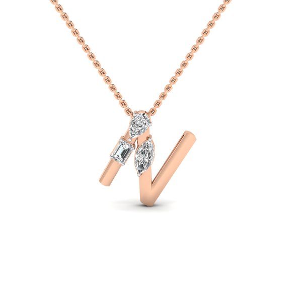 'N' Alphabet Pendant