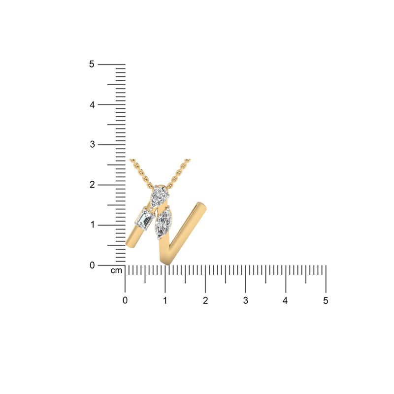 'N' Alphabet Pendant