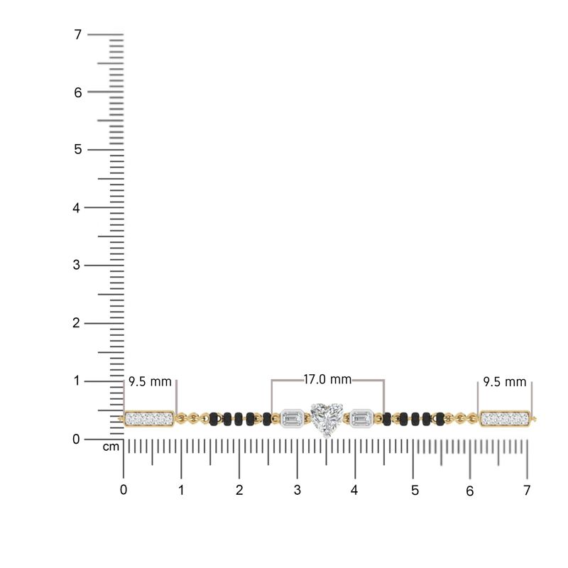Soul Link Mangalsutra Bracelet