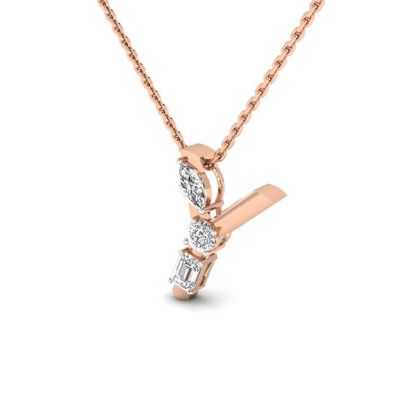 "Y" Alphabet Pendant