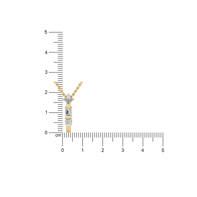 "I" Alphabet  pendant