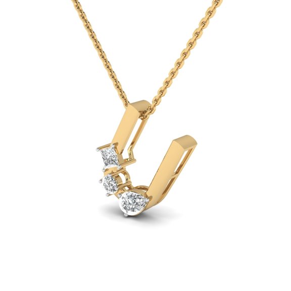 "U" Alphabet  pendant