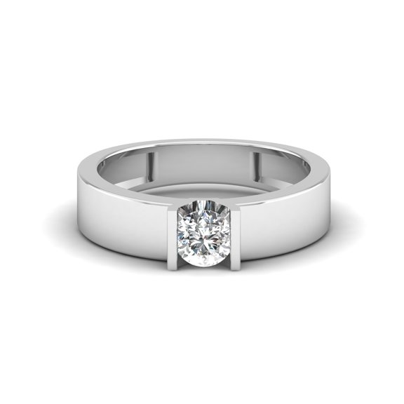 Solitaire Horizon Ring