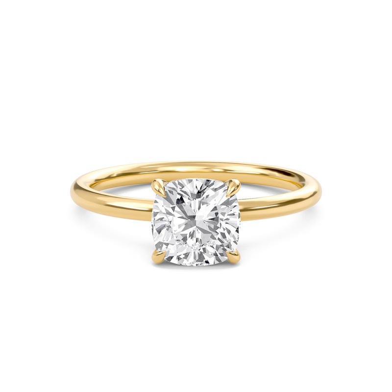 Cushion Perfect Fit Engagement Ring