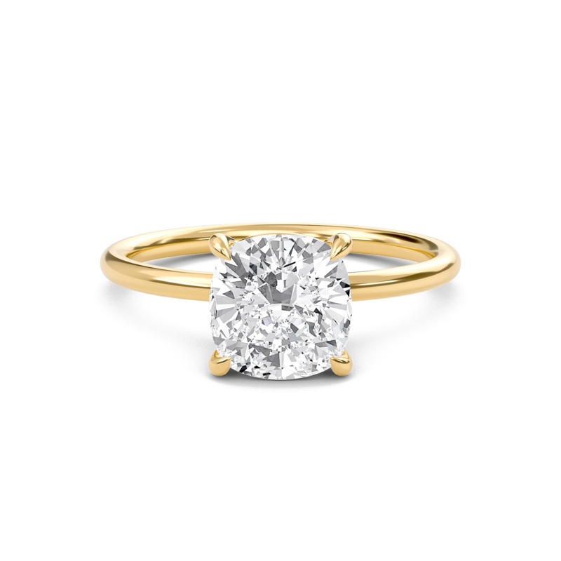 Cushion Perfect Fit Engagement Ring