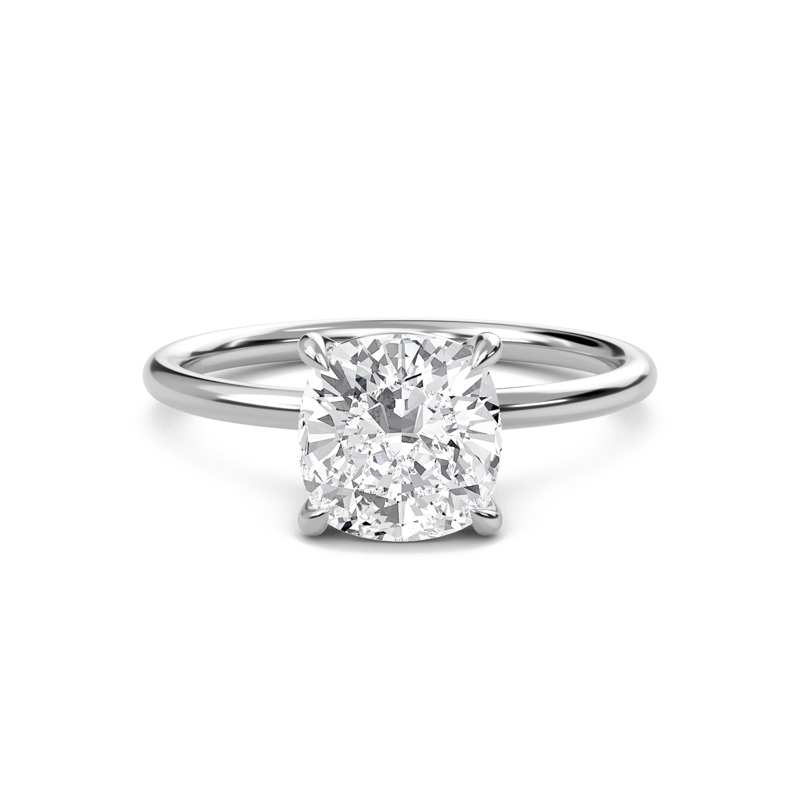 Cushion Perfect Fit Engagement Ring