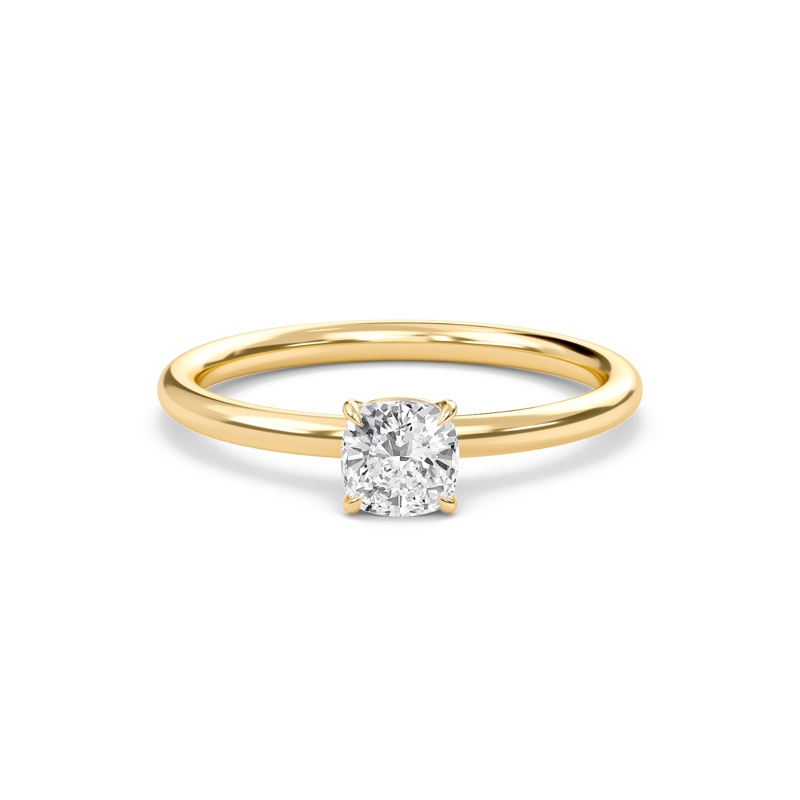 Cushion Perfect Fit Engagement Ring