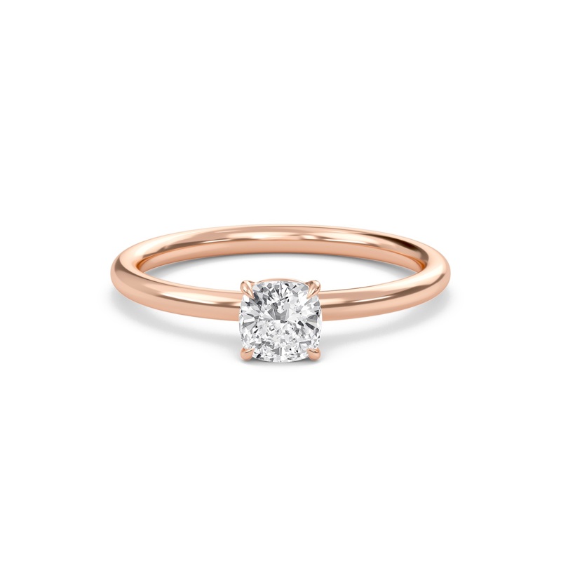 Cushion Perfect Fit Engagement Ring