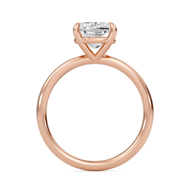 Cushion Perfect Fit Engagement Ring