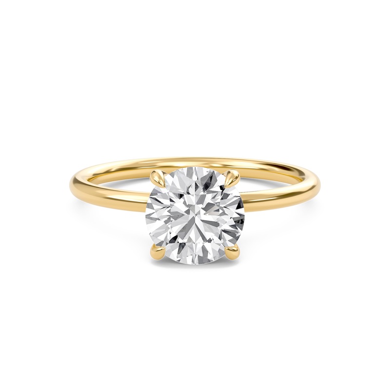 Round Perfect Fit Engagement Ring
