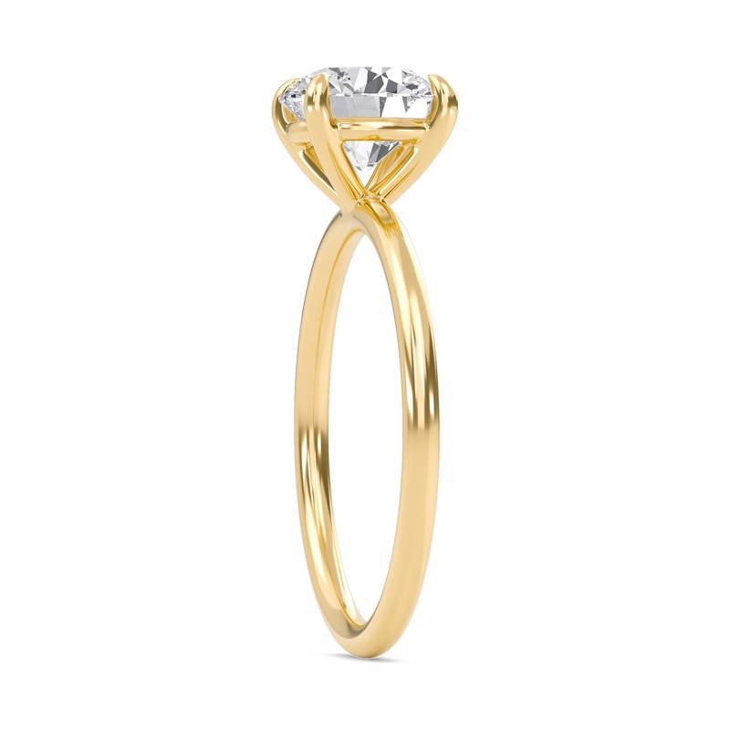 Round Perfect Fit Engagement Ring