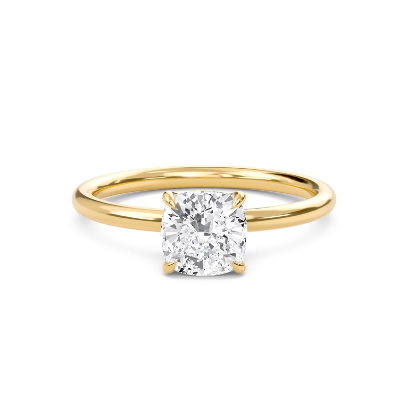 Cushion Perfect Fit Engagement Ring