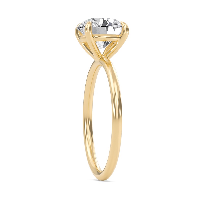 Round Perfect Fit Engagement Ring