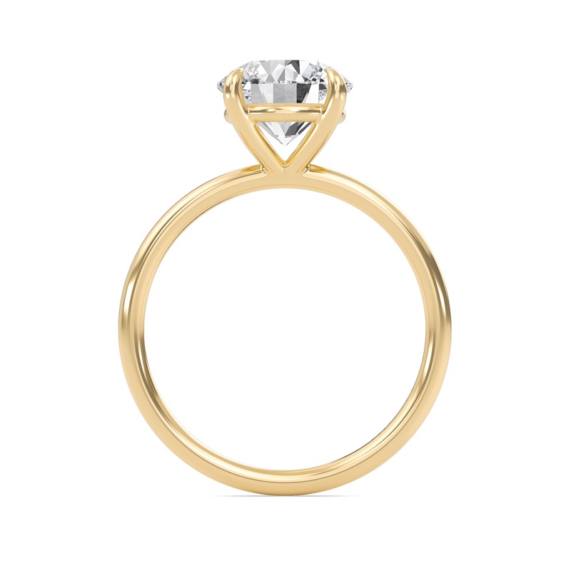 Round Perfect Fit Engagement Ring