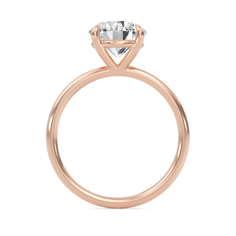 Round Perfect Fit Engagement Ring