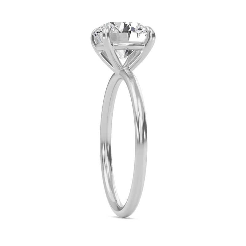 Round Perfect Fit Engagement Ring