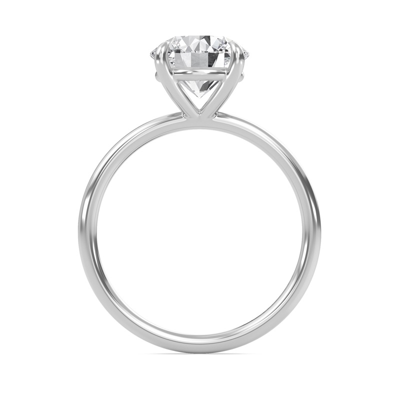 Round Perfect Fit Engagement Ring