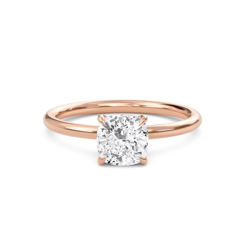 Cushion Perfect Fit Engagement Ring