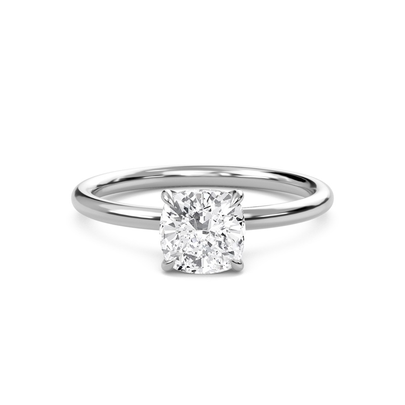 Cushion Perfect Fit Engagement Ring