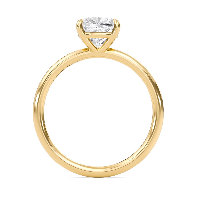 Cushion Perfect Fit Engagement Ring