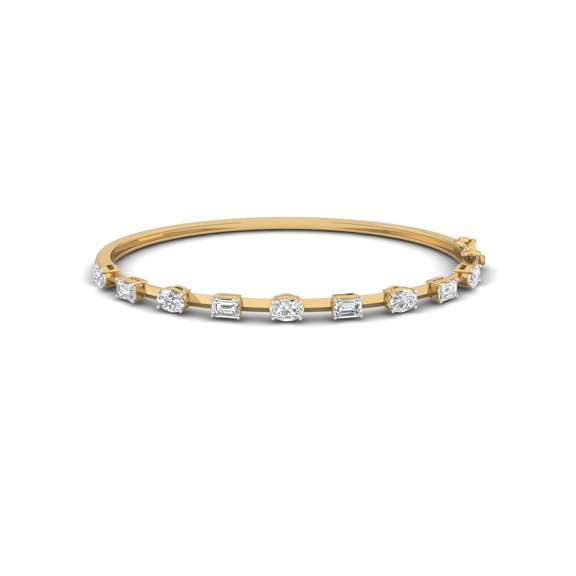 Tessera Hinged Bangle