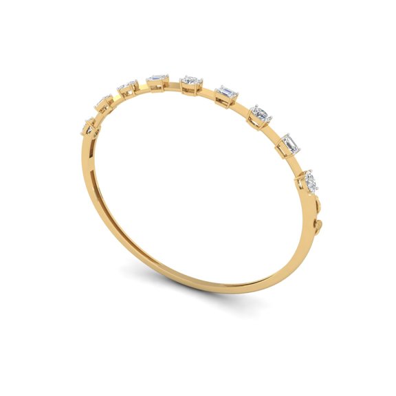 Tessera Hinged Bangle